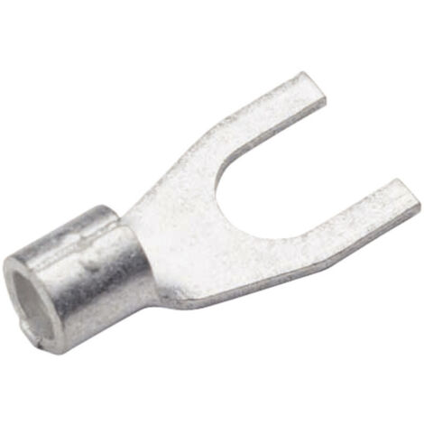 Cimco 180552 Cosse à fourche 10 mm² Ø du trou=6.5 mm non isolé métal 1 pc(s)