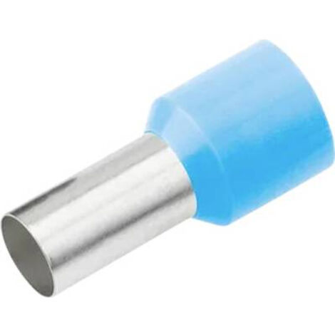 CIMCO 187203 EMBOUT SIMPLE DEXTRÉMITÉ DE CÂBLE 0.25 MM² PARTIELLEMENT ISOLÉ BLEU 100 PC(S)