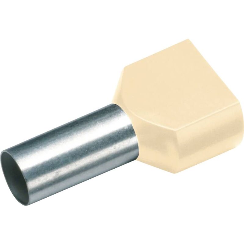 187729 Embout double d'extrémité de câble 16 mm² partiellement isolé 100 pc(s) Y018223 - Cimco