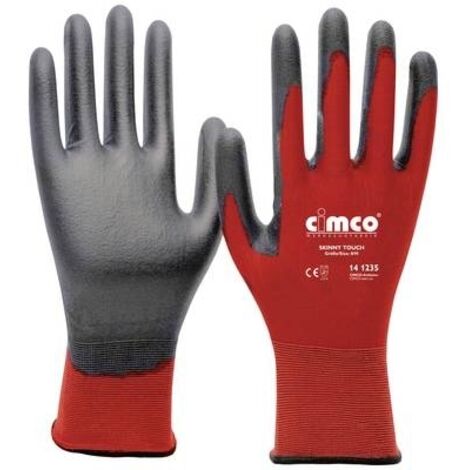 Cimco ARBEITSHANDSCHUH GR.10/XL (SKINNY TOUCHGR/ROT)