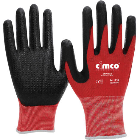 Cimco ARBEITSHANDSCHUH GR.11/XXL (GRIP FLEX SW/ROT)