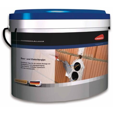 Cimco Bau+Elektrikergips im Eimer 140335 (10Kg) 10 Stk