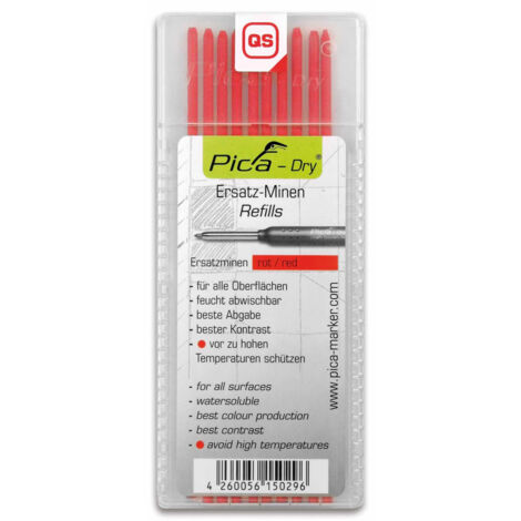 Cimco DRY MINEN-SET ROT (212157 10-ER PACK)