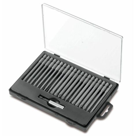 Cimco Schraubbit-Satz Elektro, mit Magnethalter, 21-teilig