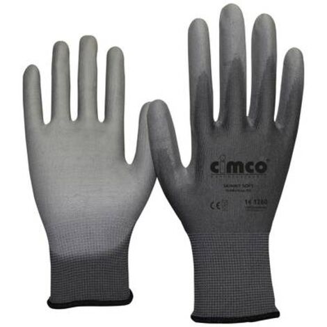 CIMCO SKINNY SOFT GRAU 141248 GUANTI DA LAVORO IN NYLON TAGLIA: 8, M EN 388 1 PAIA(I)