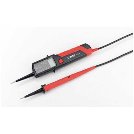 Cimco Spannungsprüfer LED LCD 690V AC/DC Schwarz