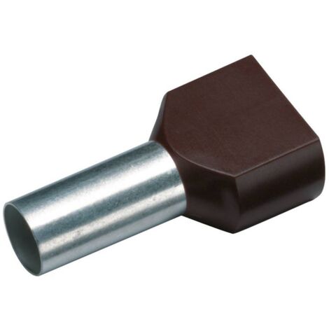 Cimco Terminale doppio nero per cavi 6-14 mm² confezione 100