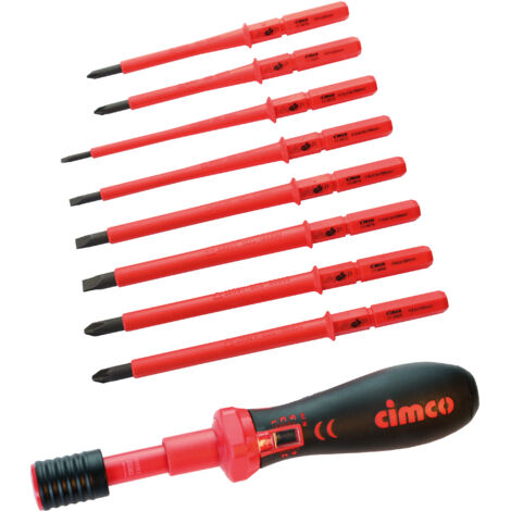 Cimco  VDE Drehmoment-Schraubendreher-Set 9teilig