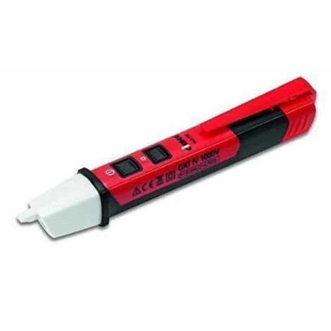 Cimco Voltfix testeur de tension noir avec lampe de poche