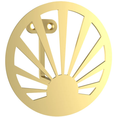 CIME Kleiderhaken Sonne gold