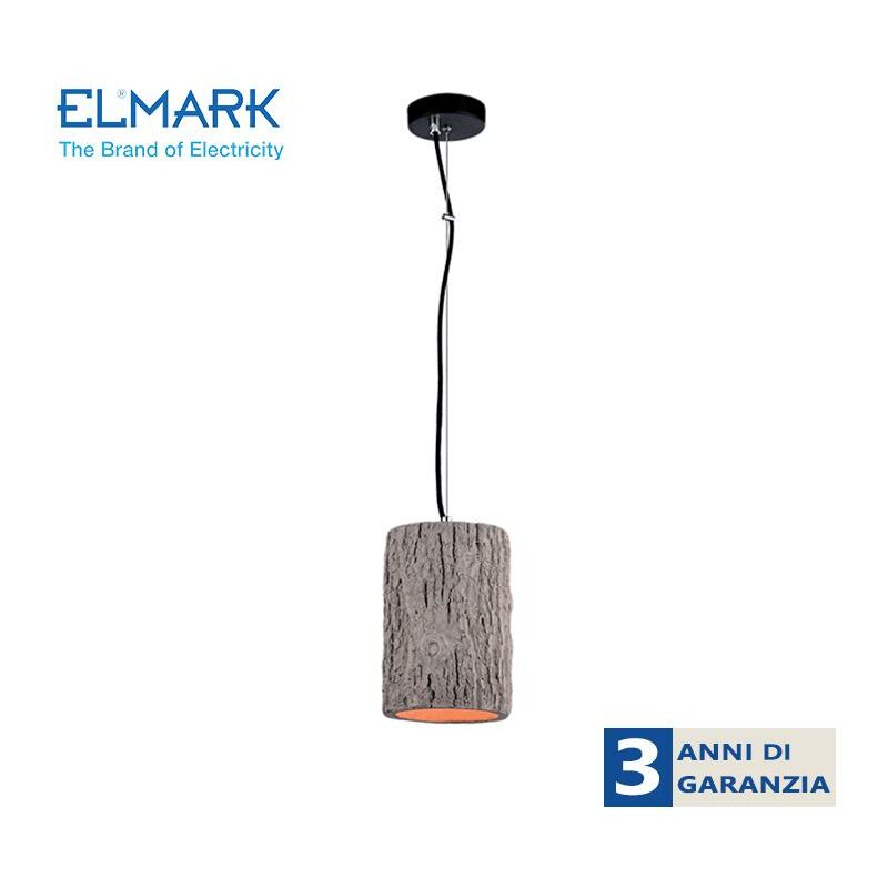 Image of Elmark - CIMENT-1D pendant 1XE27 concrete