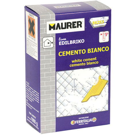 Ciment blanc Edil Maurer (boîte 5 kg)