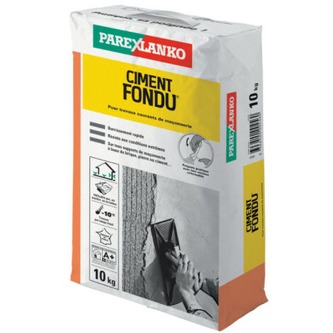 ciment fondu 10 kg
