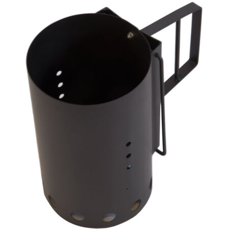 CIMINIERA ACCENDICARBONE ACCENDI CARBONE DIAMETRO 20CM FERRO BATTUTO