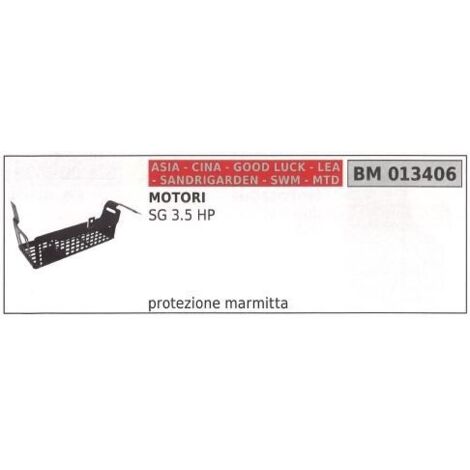 CINA silencieux protection tondeuse SG 3.5 HP 013406