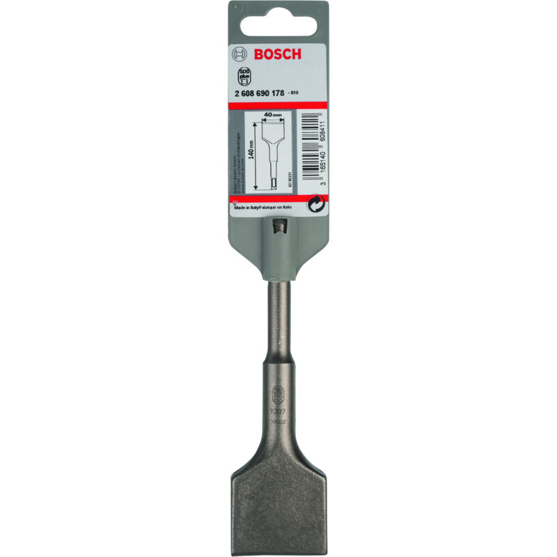 

BOSCH 2608690178 Cincel pala SDS-plus 140 x 40 mm