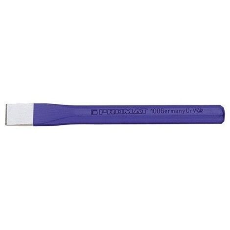 Cincel para baldosas vástago 8 mm 10 mm 100 mm acero CV PROMAT