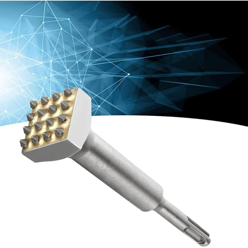 Cincel para hormigón Csparkv puntas de cincel acanaladas de acero para losas de cemento, puentes, paredes y pavimento