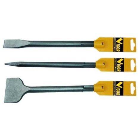 Cincel para martillos Vigor Punta mm 18X400