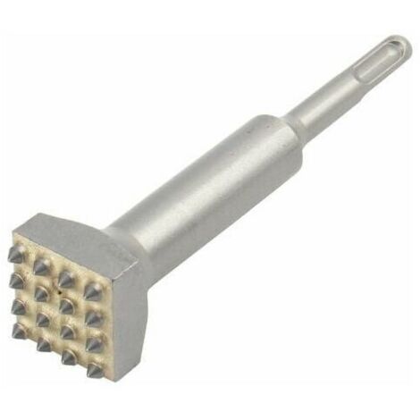 Cincel perforador, cincel de martillo eléctrico para rugosidad de superficies, martillo de impacto, herramienta de cincelado para hormigón de pared, baldosas de cerámica, plateado