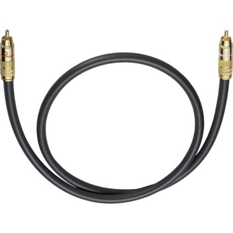Oehlbach NF Sub Câble Subwoofer 3m - Cinch RCA OFC - Double Blindage Pour Home Cinéma Et Voiture