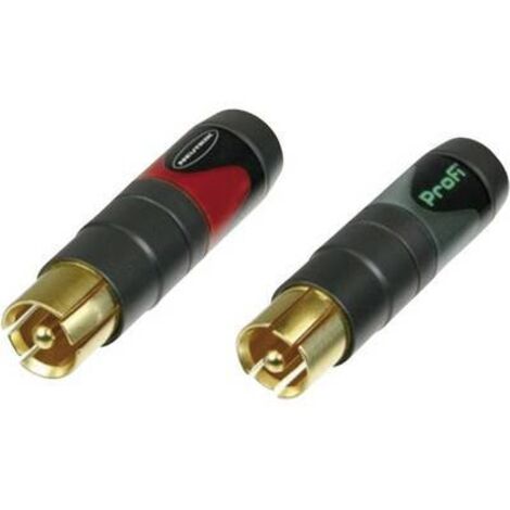 Cinch/RCA mâle, droit Neutrik NF2CB2 Nombre de pôles: 2 noir, rouge 2 pc(s) D29335