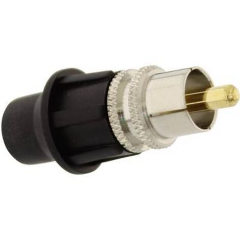Cinch/RCA mâle, droit Telecom Security KCM Nombre de pôles: 2 1 pc(s) Q820061