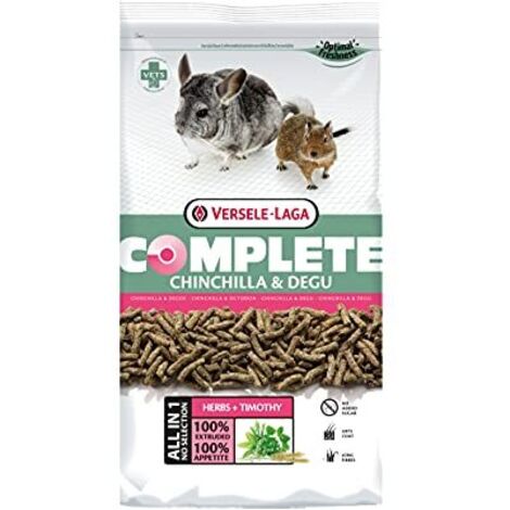 Cincilla completa e degu 1.75kg
