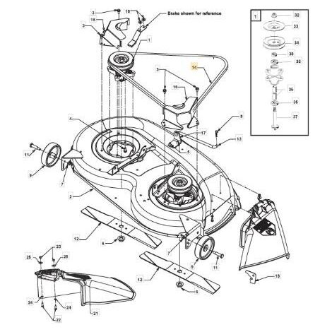 CINGHIA (754-0329A) ORIGINALE STIGA - 120001251/0