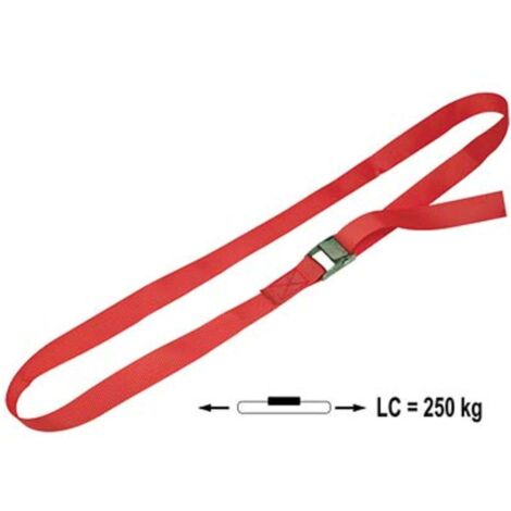 CINGHIA AD ANELLO EFFE - L.MT 1,5 H.MM 25 KG 250 - 8 pezzi