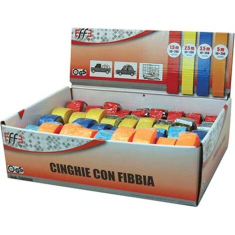 CINGHIA AD ANELLO EXPO EFFE - CF=PZ 36 ASSORTITI - 1 confezione