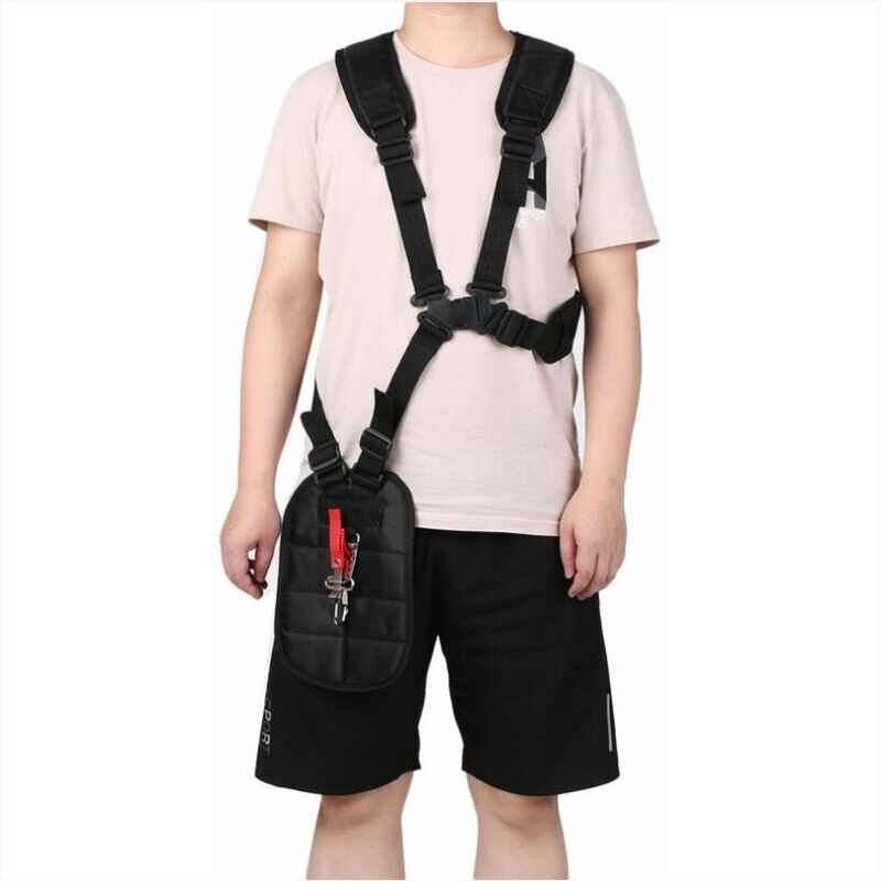 Image of Fortuneville - Cinghia Comfort Strap a doppia spalla per tosaerba, imbracatura per decespugliatore e tagliabordi e imbracatura per decespugliatore