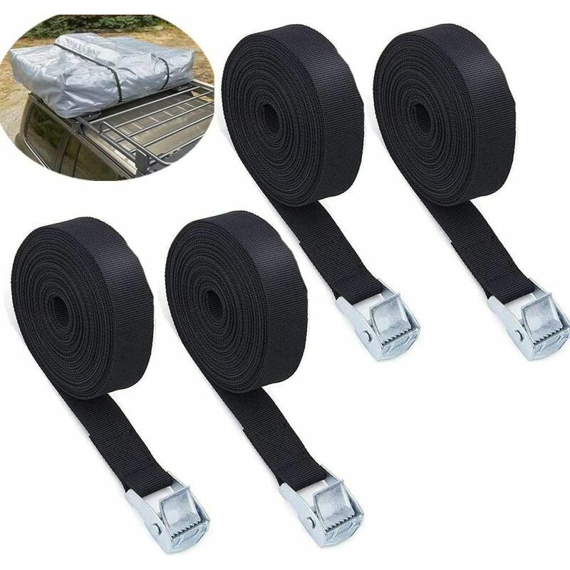 Cinghia di ancoraggio a cricchetto da 5 m Kit di