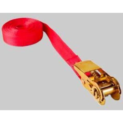 CINGHIA DI ANCORAGGIO CON MINI CRICCHETTO 25 mm x 4 mt
