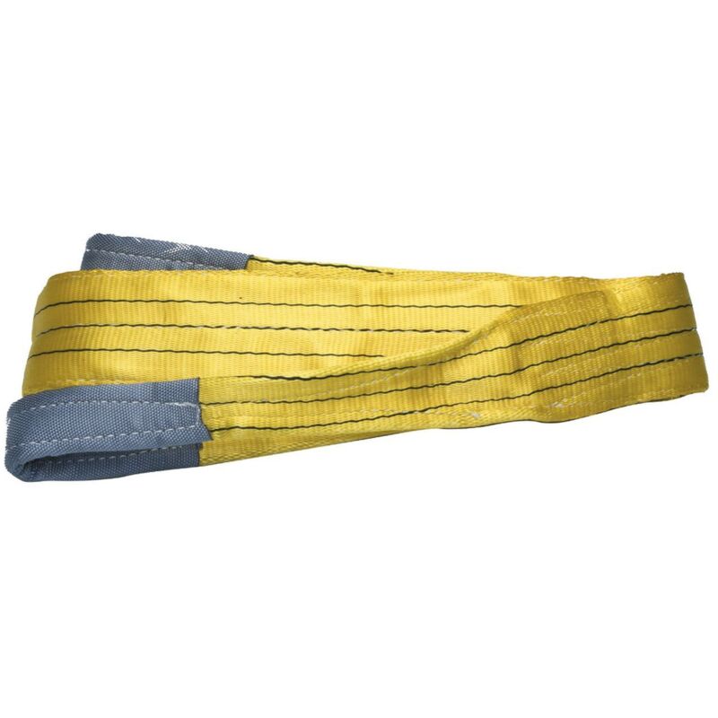 Capaldo - Cinghia di sollevamento mm.90 mt.4 ton.3 doppio strato colore giallo-braca-fascia - Salone
