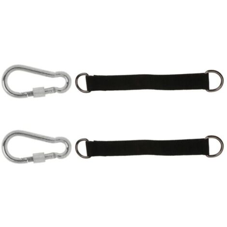 Cinghia di sospensione Ulisem da 300 cm, cinghie di sospensione resistenti, set di sospensione con 2 moschettoni ad anello a D, po