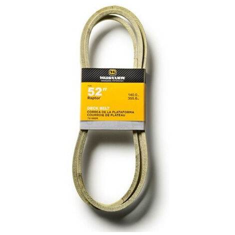 Cinghia di taglio Hustler per trattorino tosaerba, Raptor, 938274CE, 931899CE, 791988