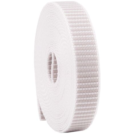 Cinghia per tapparelle, 22/23 mm, colore grigio, 6 m, Made in Germany, cinghia per tapparelle e persiane, maxi cinghia per tapparelle, resistente allo strappo e allo strappo