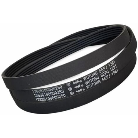 CINGHIA RIGATA ELASTICA LAVATRICE COMFEE VEXA MIDEA 1281 J5 5PJE
