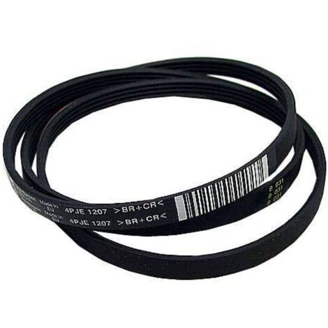 CINGHIA RIGATA PULEGGIA CESTO LAVATRICE WHIRLPOOL 1207 PJ4 J4 00126542 BOSCH