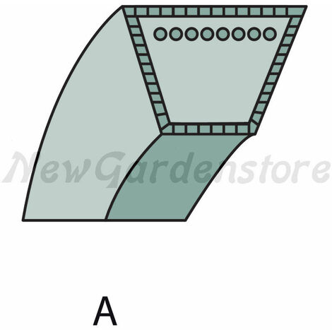 Cinghia trapeziodale trattorino tagliaerba rasaerba ORIGINALE AGRIA 400 5300