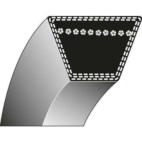 Cinghia trasmissione trapezoidale DAYE per motozappa GT 02/A 50000100000