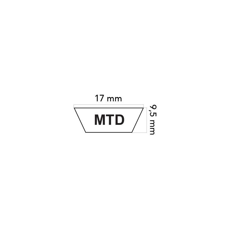 Cinghia trattorino rasaerba MTD serie 400-450 SPIDER-91 s 7540281 613281