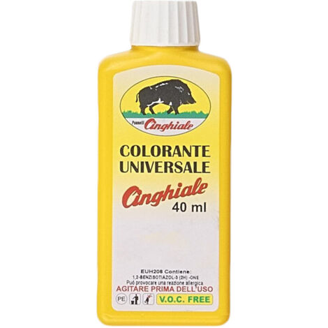CINGHIALE - COLORANTE UNIVERSALE 40ML GIALLO LIMONE
