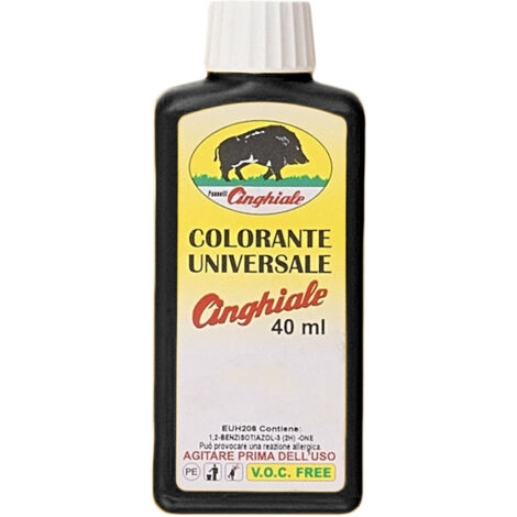CINGHIALE - COLORANTE UNIVERSALE 40ML NERO OSSID