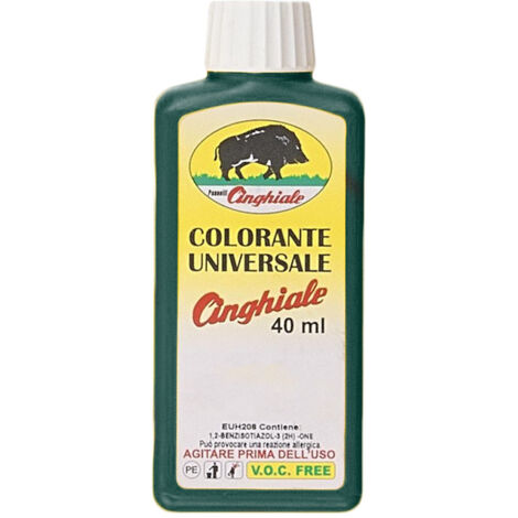 CINGHIALE - COLORANTE UNIVERSALE 40ML VERDE PRATO