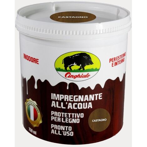 CINGHIALE - IMPREGNANTE ALL'ACQUA CASTAGNO 0,75 LT