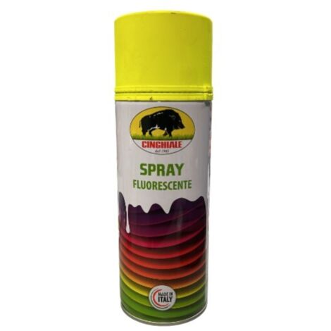 CINGHIALE - SMALTO SPRAY SPECIALE GIALLOFLUORESCENTE 400ML