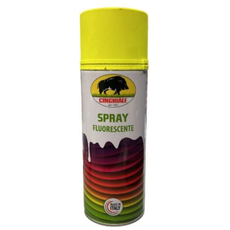 CINGHIALE - SMALTO SPRAY SPECIALE GIALLOFLUORESCENTE 400ML