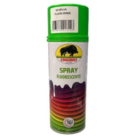 CINGHIALE - SMALTO SPRAY SPECIALE VERDEFLUO 400ML